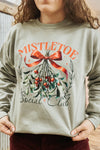 Mistletoe Social Club Sweatshirt - Allure Boutique WY