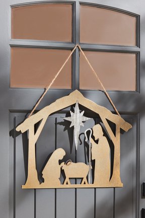 Nativity Door Hanger - Allure Boutique WY