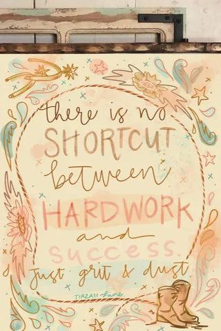 No Shortcut Art Print - 8x10 - Allure Boutique WY