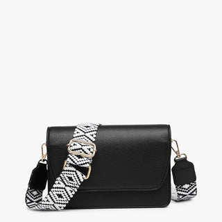 Noah Flapover Crossbody with Guitar Strap - Allure Boutique WY