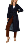 Notch Collar Belted Duster Jacket - Allure Boutique WY