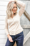 Only Gaze Knit V - Neck Sweater - Allure Boutique WY