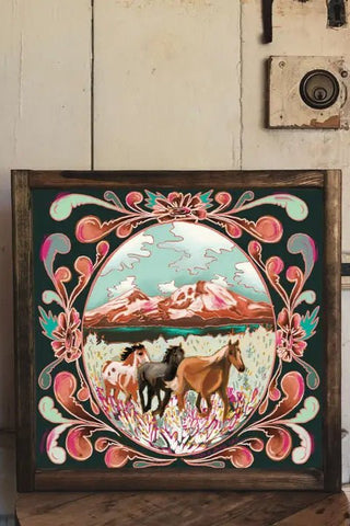 Open Range in the Sage Art Print - 12x12 - Allure Boutique WY