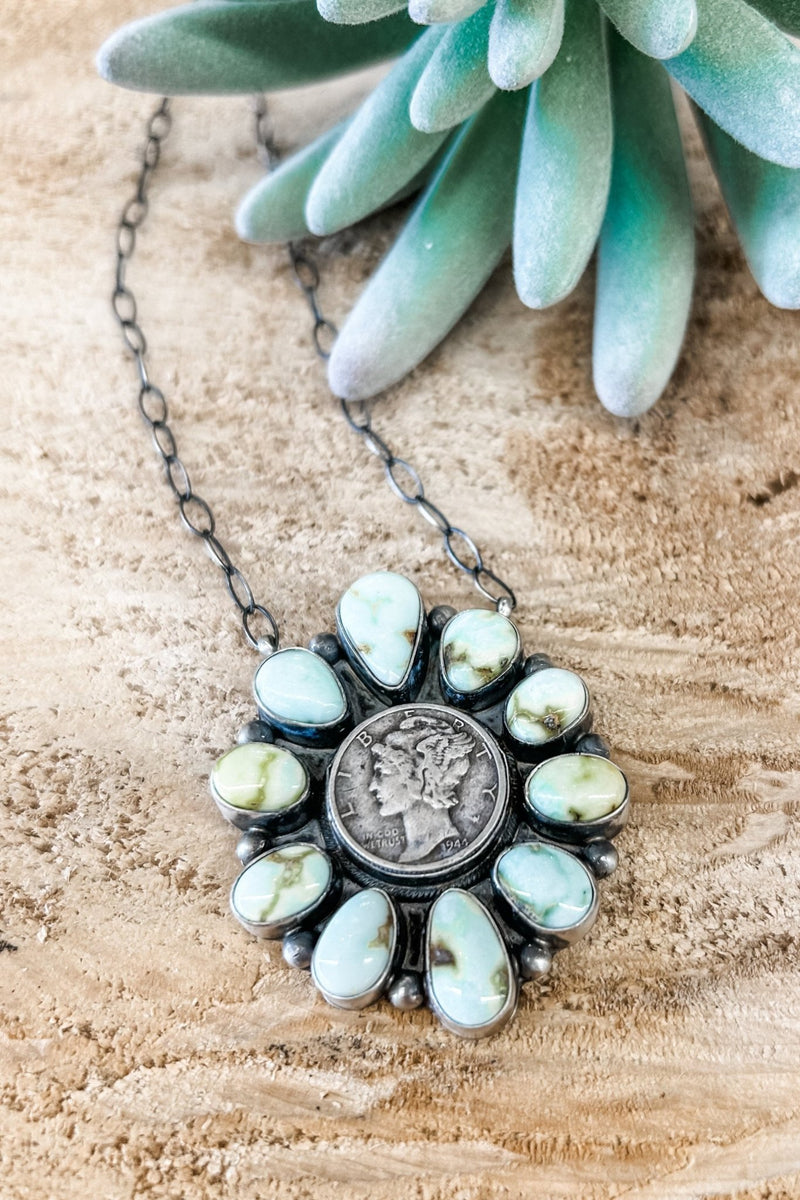 Palomino Coin Cluster Necklace - Allure Boutique WY