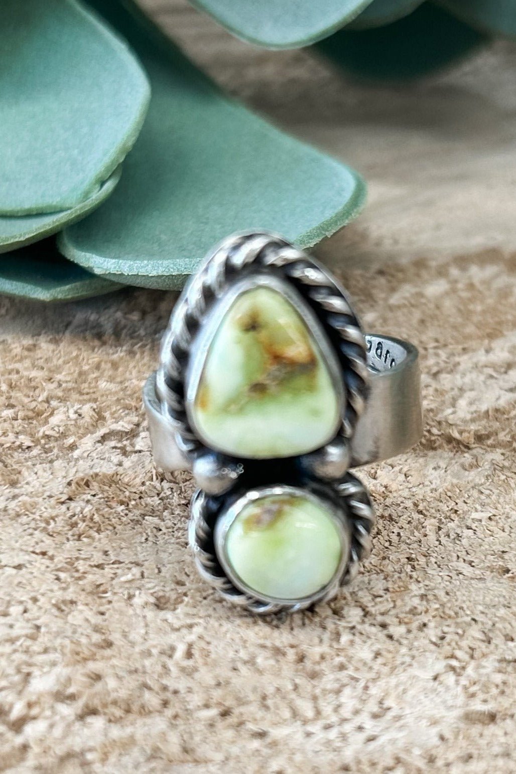 Palomino Two Stone Adjustable Ring - Allure Boutique WY