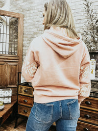 Pastel Pink Aztec Graphic Hoodie - Allure Boutique WY