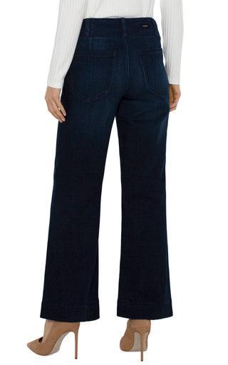 Patch Pocket Wide Leg Jean - Allure Boutique WY