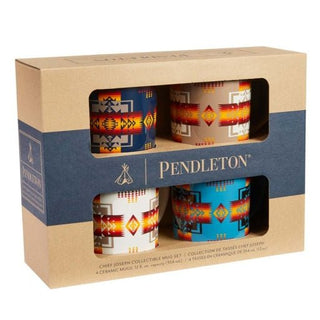 Pendleton Ceramic Mug Set - 4 Pieces - Allure Boutique WY