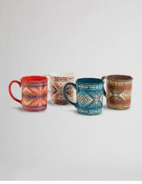 Pendleton Ceramic Mug Set - 4 Pieces - Allure Boutique WY