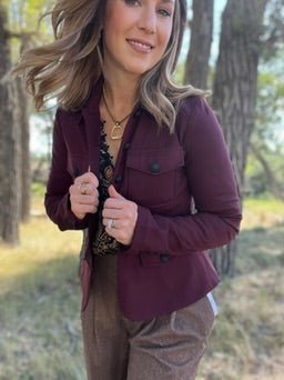 Peplum Jacket - Allure Boutique WY