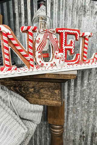 Peppermint Noel Table Decor - Allure Boutique WY