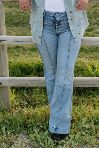 Perfect Rise Laney Slim Trouser Jean - Allure Boutique WY
