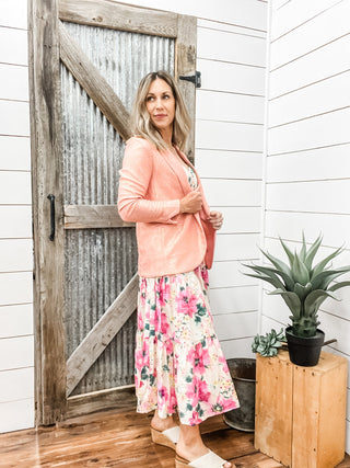 Pink Boyfriend Blazer - Allure Boutique WY