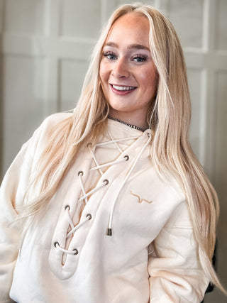 Pippi Lace Up Fleece - Allure Boutique WY