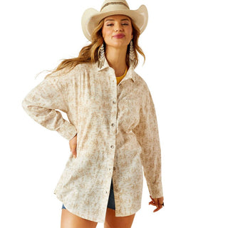 Poppy Summer Overshirt - Allure Boutique WY