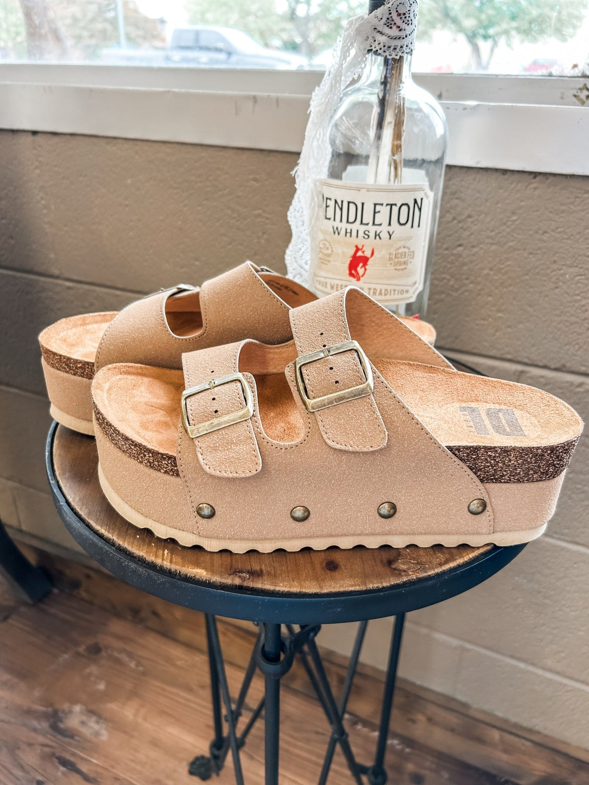 Pueblo Suede Sandle - Allure Boutique WY