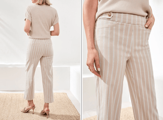 Pull On Capri with Button Tab - Allure Boutique WY