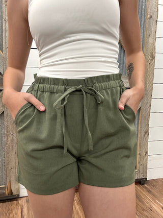 Pull On Tie Waist Short - Allure Boutique WY