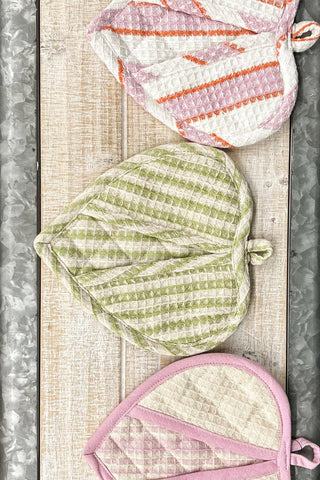 Quilted Heart Pot Holders - Allure Boutique WY