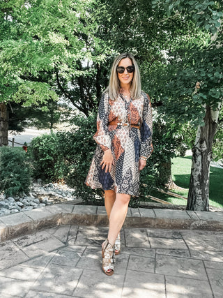 Raglan Sleeve Dress with Pockets - Allure Boutique WY
