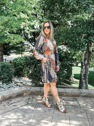 Raglan Sleeve Dress with Pockets - Allure Boutique WY