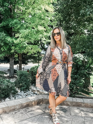 Raglan Sleeve Dress with Pockets - Allure Boutique WY