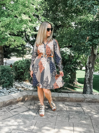 Raglan Sleeve Dress with Pockets - Allure Boutique WY