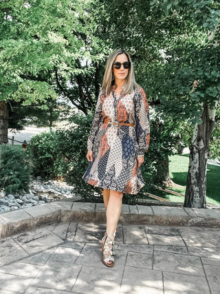 Raglan Sleeve Dress with Pockets - Allure Boutique WY