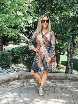 Raglan Sleeve Dress with Pockets - Allure Boutique WY
