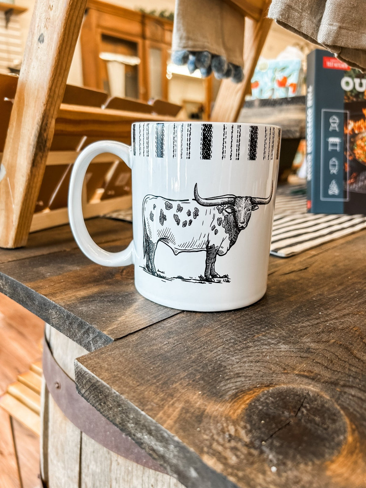 Ranch Life Longhorn Mug - 19 oz. - Allure Boutique WY