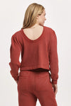 Raya Cropped Sweatshirt - Allure Boutique WY