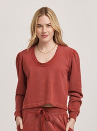 Raya Cropped Sweatshirt - Allure Boutique WY