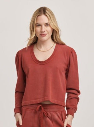 Raya Cropped Sweatshirt - Allure Boutique WY