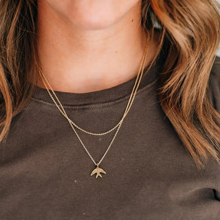 Renewal Gold Dove Layer Necklace - Allure Boutique WY