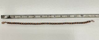 Copper Navajo Pearl Necklace  8mm 14in