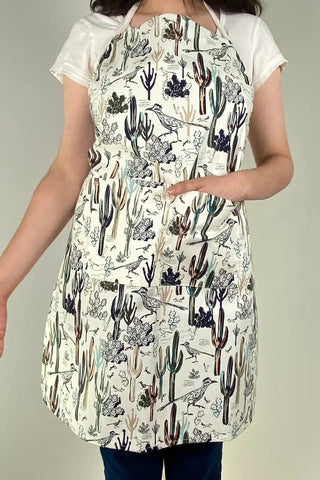 Roadrunner After The Rain Cotton Apron - Allure Boutique WY