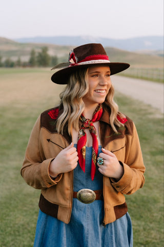 Roses of the Range Jacket - Allure Boutique WY