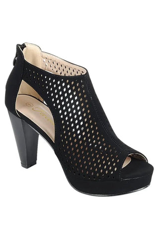 Roxy Caged Heels - Allure Boutique WY