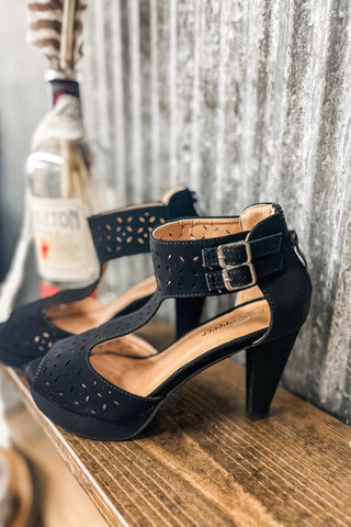 Roxy Caged Heels - Allure Boutique WY