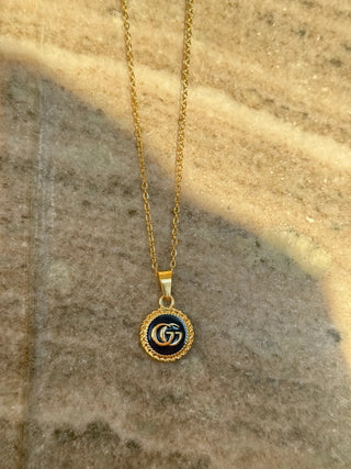 Royal Blue Pendant Necklace - Allure Boutique WY