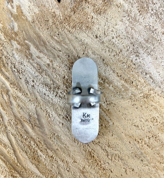 Royston 3 Stone Bar Ring 9 - Allure Boutique WY