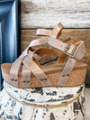 Sandcastle Platform Sandal - Bronze - Allure Boutique WY