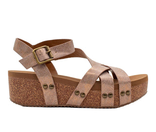 Sandcastle Platform Sandal - Bronze - Allure Boutique WY