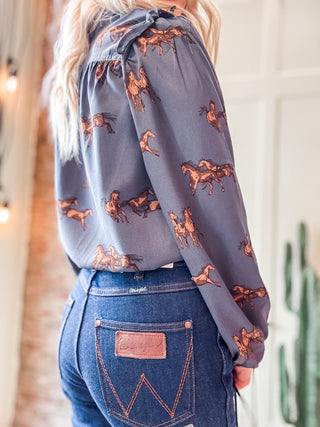 Sariah High Rise Trouser - Allure Boutique WY
