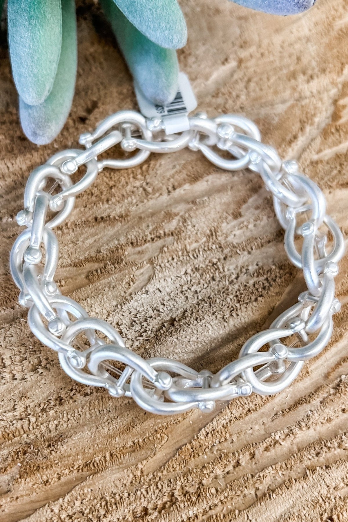 Scarlett Bracelet - Satin Silver - Allure Boutique WY