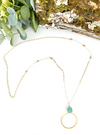 Seafoam Necklace - Circle