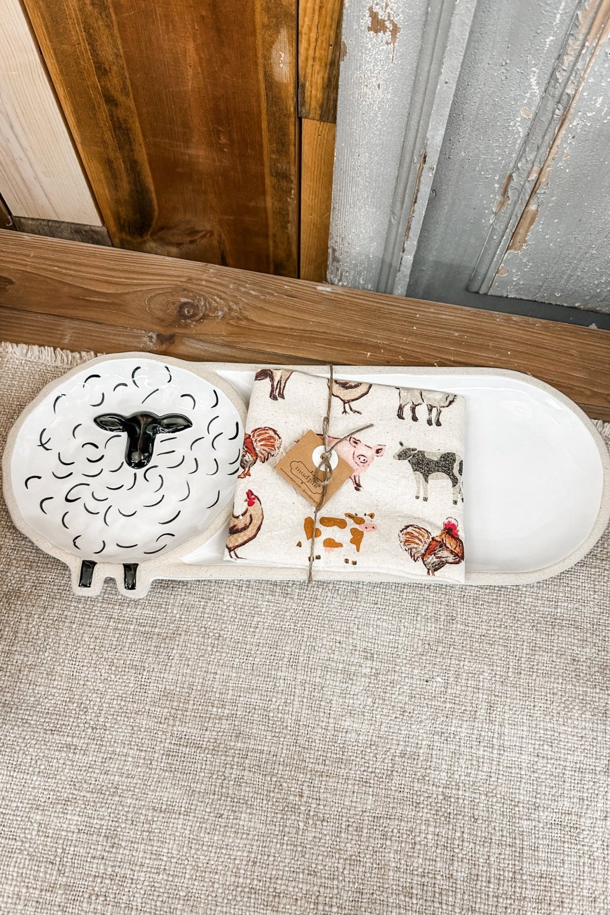 Sheep Hostess Set - 2 PC - Allure Boutique WY