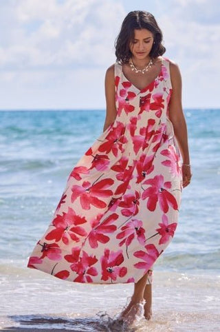 Sleeveless Dress with Lining - Allure Boutique WY