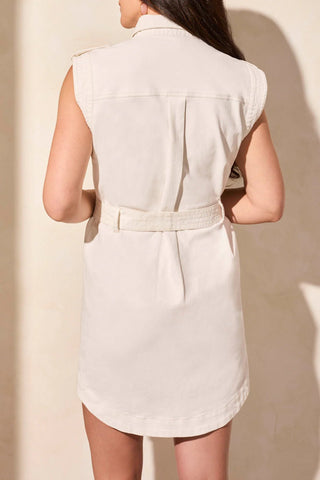 Sleeveless Dress with Pockets and Belt - Allure Boutique WY