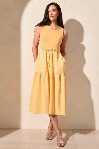 Sleeveless Midi Dress - Allure Boutique WY